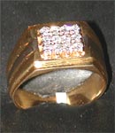 Code KJDRM GRN-8Gold 18 ktWeight 11.310 gmsDipc. 12Diamond 0.400 ct (M)Rs 17,500/-, click here to see large picture.