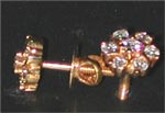 Code KJDT TP 133Gold 18 ktWeight 3.490 gmsDipc. 12, 2Diamond 0.390, 0.110, 0.500 ctRs 13,771/-, click here to see large picture.