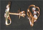 Code KJDT TP 144Gold 18 ktWeight 3.080 gmsDipc. 6Diamond 0.120 ctRs 4,401/-, click here to see large picture.
